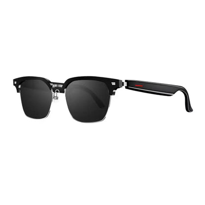 Bluetooth Smart Glasses with Automatic Adjustment Wireless Bluetooth Headset anti Blue Light Sunglasses Man Woman Waterproof