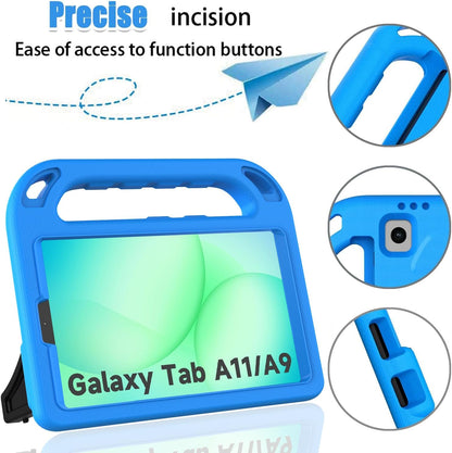 Kids Case for Samsung Galaxy Tab A11 8.7 Inch 2025/A9 8.7" 2023 /Tab A7 Lite 8.7" 2021- with Built-In Screen Protector, Shockproof Samsung Galaxy Tab A11/A9/A7 Lite Case 8.7 Inch - Blue