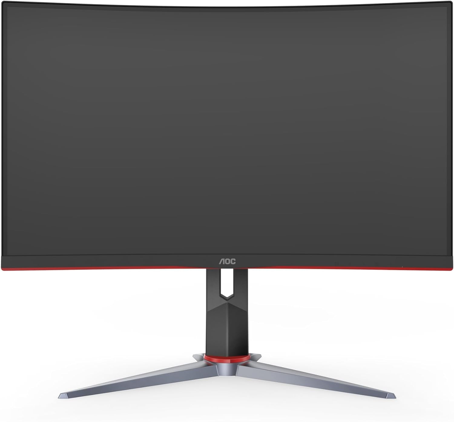 CQ27G2 27" Super Curved Frameless Gaming Monitor QHD 2K, 1500R Curved VA, 1Ms, 144Hz, Freesync, Height Adjustable, 3-Yr Zero Dead Pixel