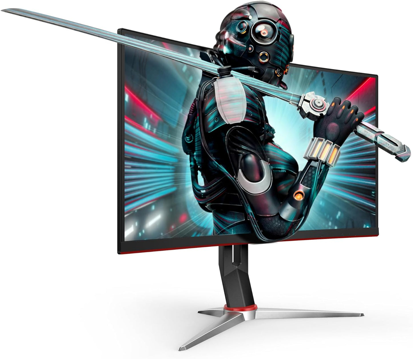 CQ27G2 27" Super Curved Frameless Gaming Monitor QHD 2K, 1500R Curved VA, 1Ms, 144Hz, Freesync, Height Adjustable, 3-Yr Zero Dead Pixel